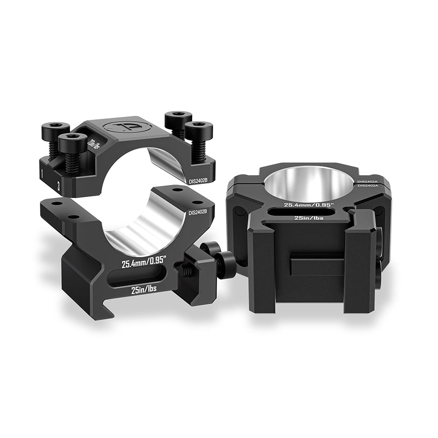 6061 Series Aluminum Scope Rings - 25.4mm/30mm/34mm/35mm Scope Mount for Picatinny Rail