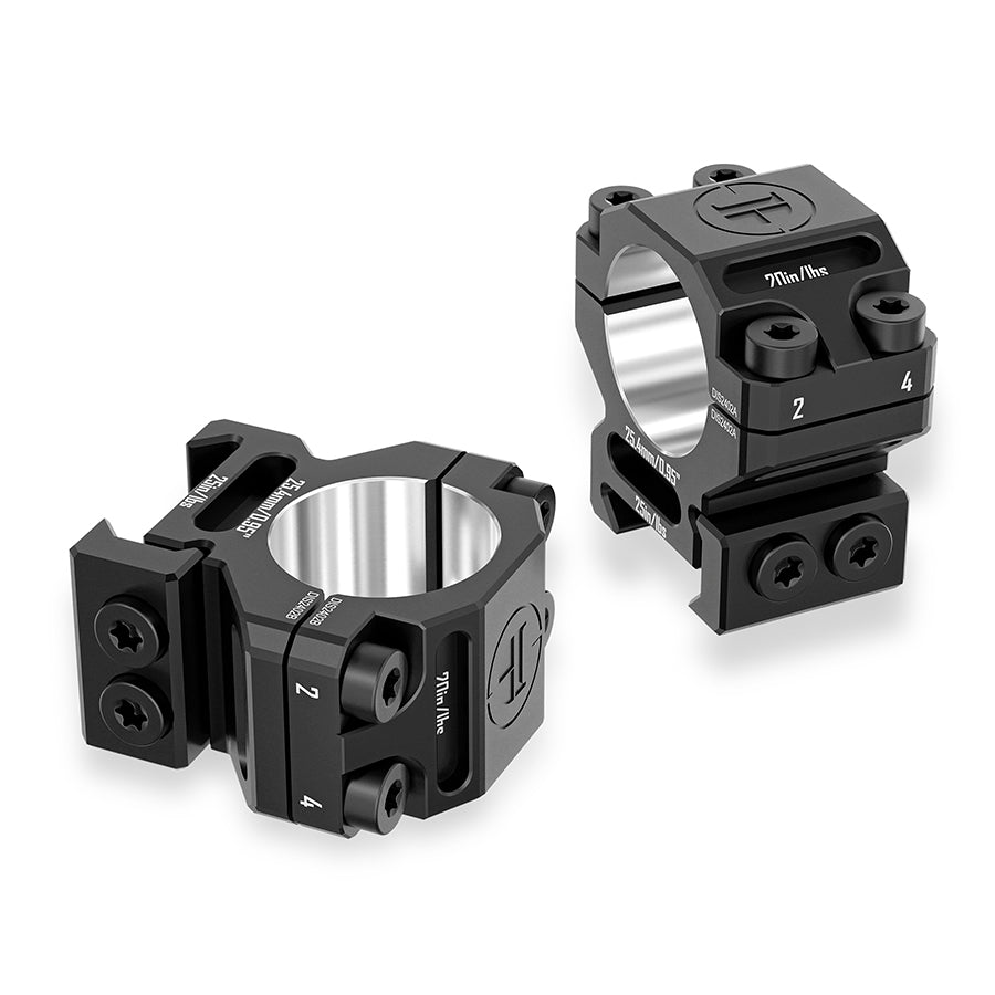 6061 Series Aluminum Scope Rings - 25.4mm/30mm/34mm/35mm Scope Mount for Picatinny Rail