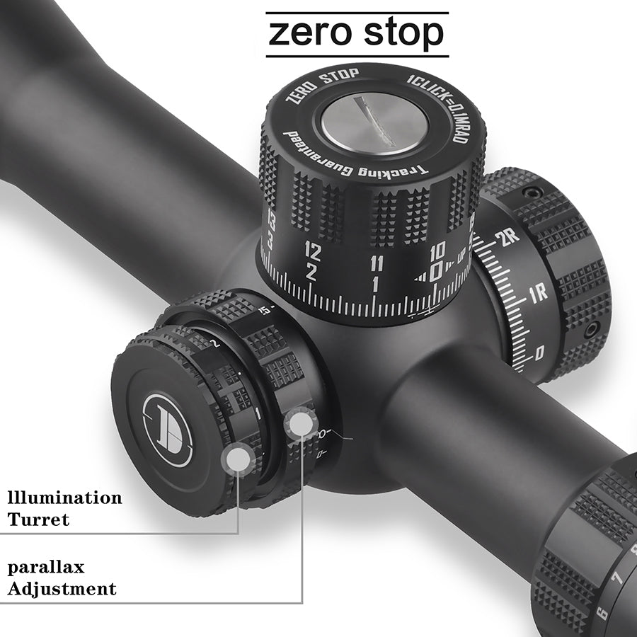 ED-PRS GENⅡ 5-25X56SFIR FFP-MRAD/MOA-ZERO STOP Diameter:34MM Optics Scopes