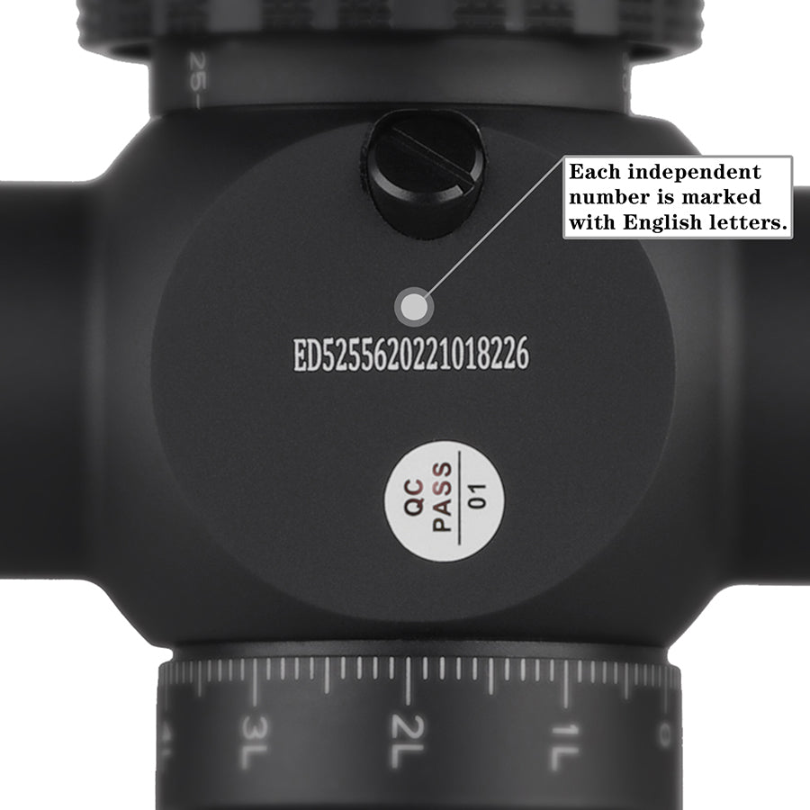 ED-PRS GENⅡ 5-25X56SFIR FFP-MRAD/MOA-ZERO STOP Diameter:34MM Optics Scopes