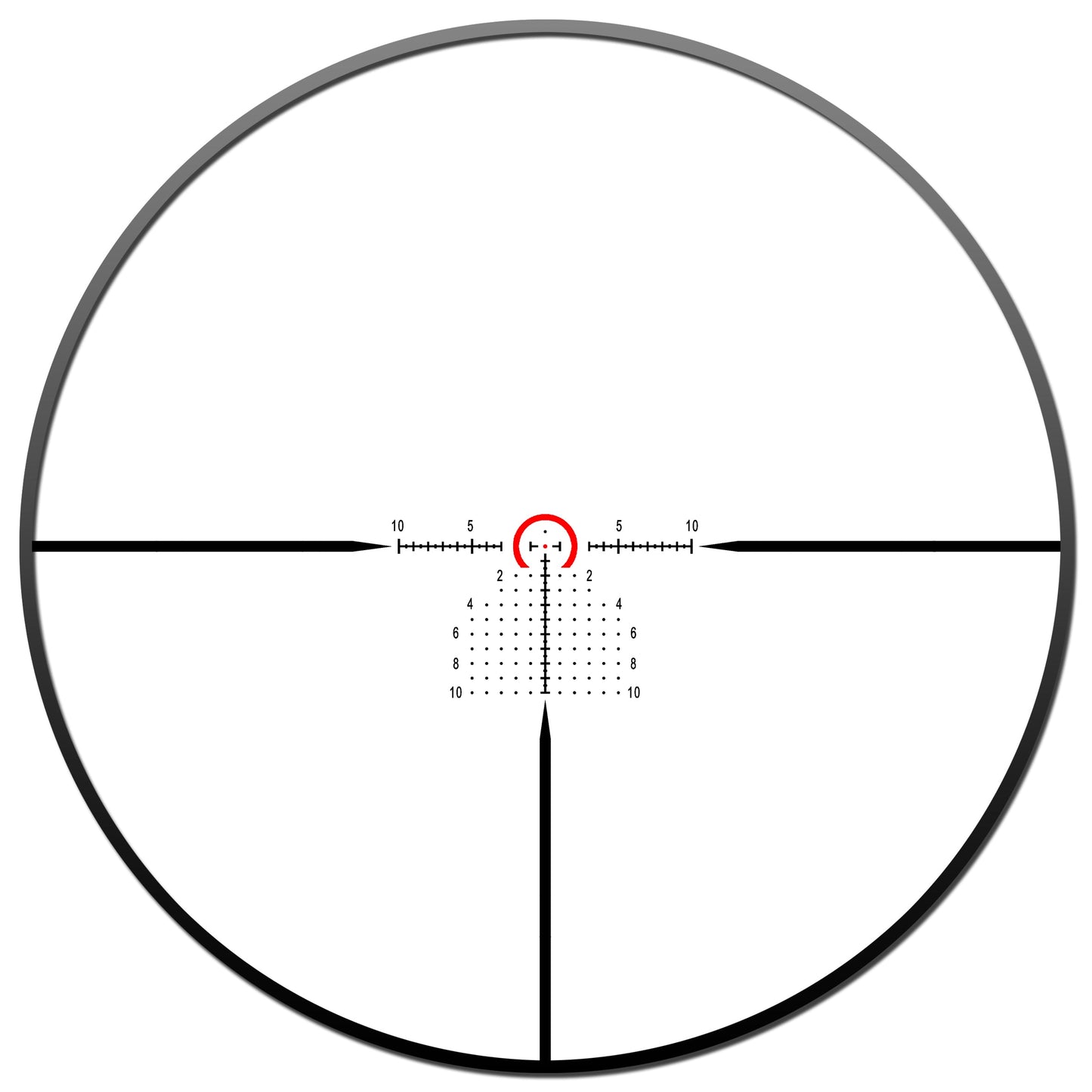 ED-AR 1-8X24SFIR FFP-MRAD Diameter:34MM Optics Scope