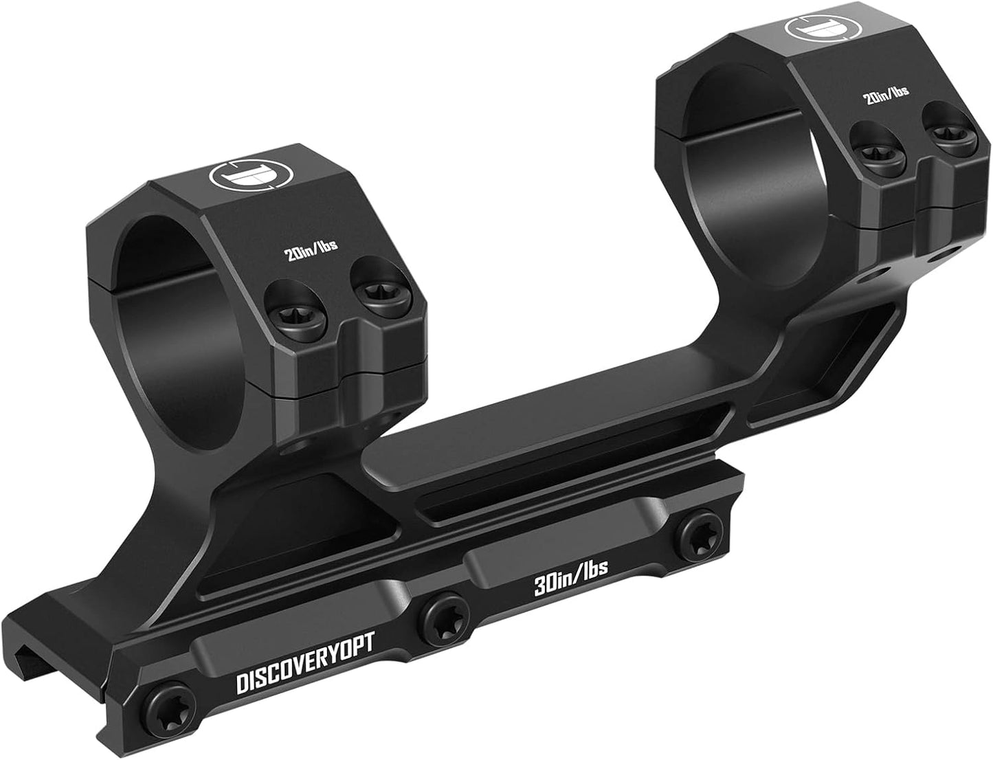 Cantilever Scope Mounts | One-Piece 20 MOA 34mm or 30mm Tube for Picatinny Rail