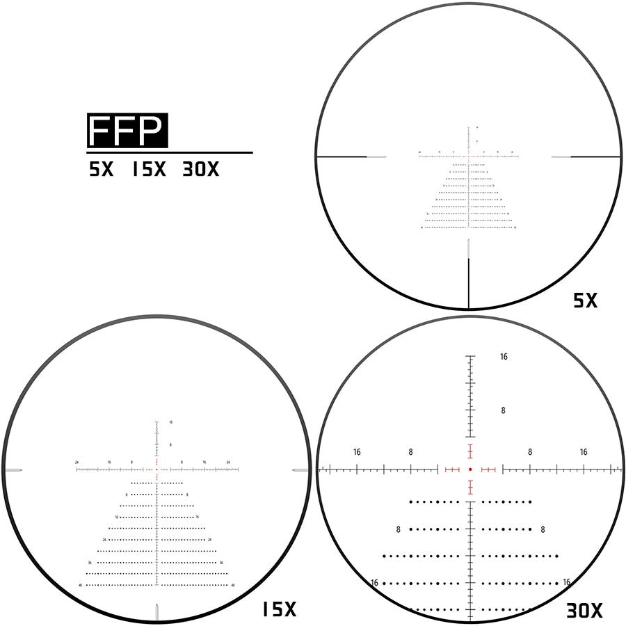 HD GEN II 5-30X56 SFIR FFP-Z-MRAD/MOA Diameter:34MM Optics Scopes