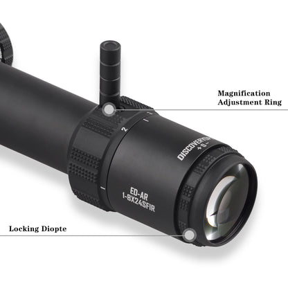 ED-AR 1-8X24SFIR FFP-MRAD Diameter:34MM Optics Scope
