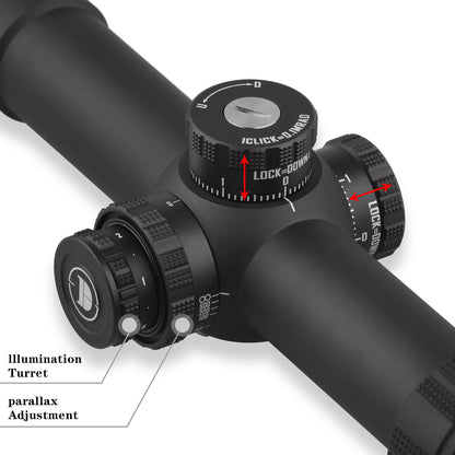 ED-AR 1-8X24SFIR FFP-MRAD Diameter:34MM Optics Scope