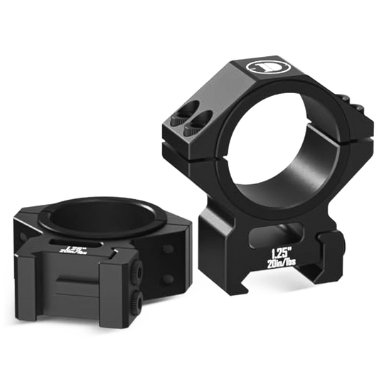 Dual Compatibility Rings | Picatinny & Weaver | 1in/30mm/34mm Tube