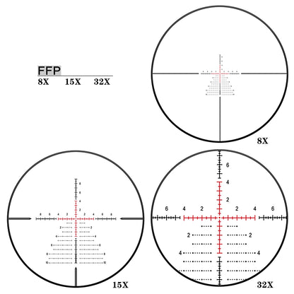 LHD 8-32X56SFIR FFP-Z-MRAD/MOA Diameter:34MM Optics Scopes
