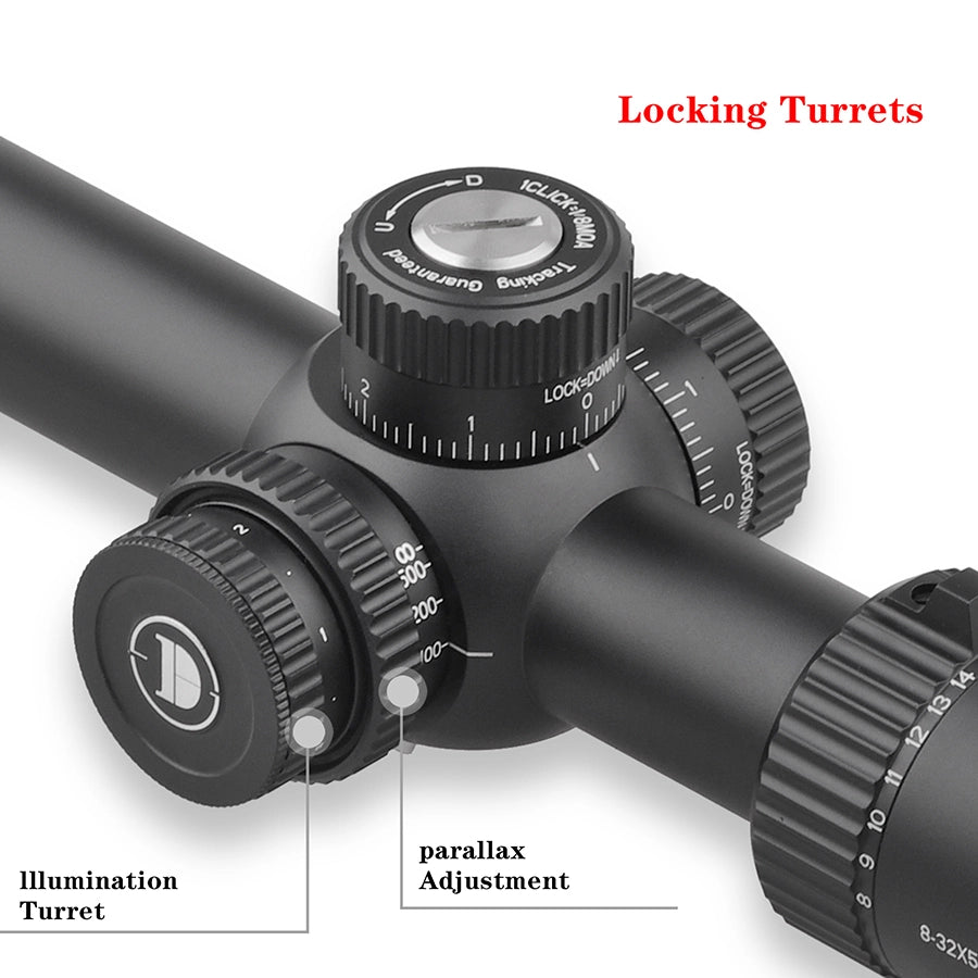 LHD 8-32X50SFIR SFP-L-MOA Tube Diameter:30MM Optics Scopes