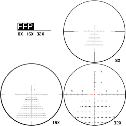 LHD 8-32X56SFIR FFP-Z-MRAD/MOA Diameter:34MM Optics Scopes