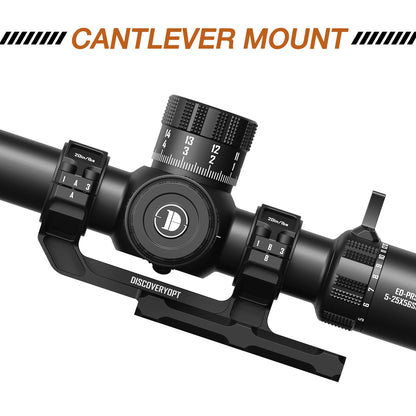 Multi-Compatible Cantilever Scope Mounts | One-Piece 0MOA 30MM/34MM Tube for Picatinny Rail
